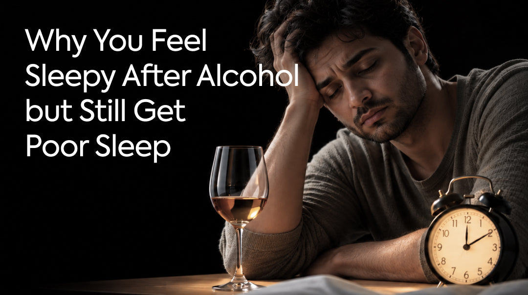 Why You Feel Sleepy After Alcohol but Still Get Poor Sleep