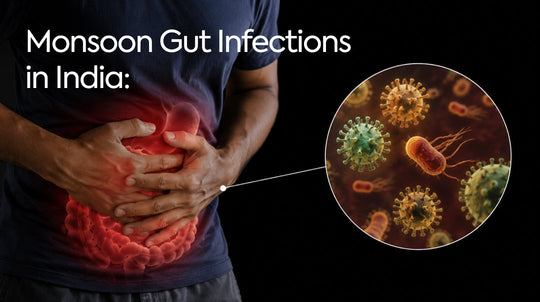 Monsoon Gut Infections in India: Causes, Symptoms, and Prevention Tips