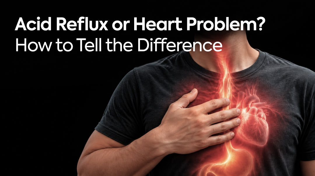 Acid Reflux or Heart Problem? How to Tell the Difference