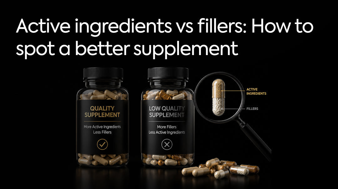 Active Ingredients vs Fillers: How to Spot a Better Supplement