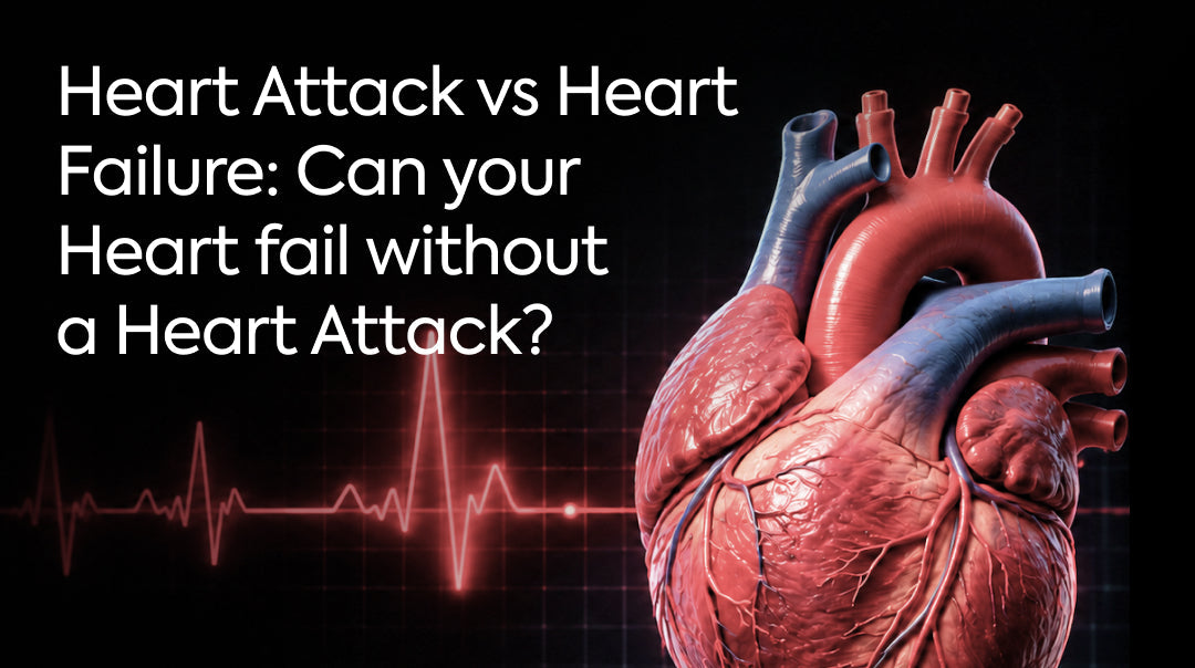 Heart Attack vs Heart Failure: Can Your Heart Fail Without a Heart Attack?