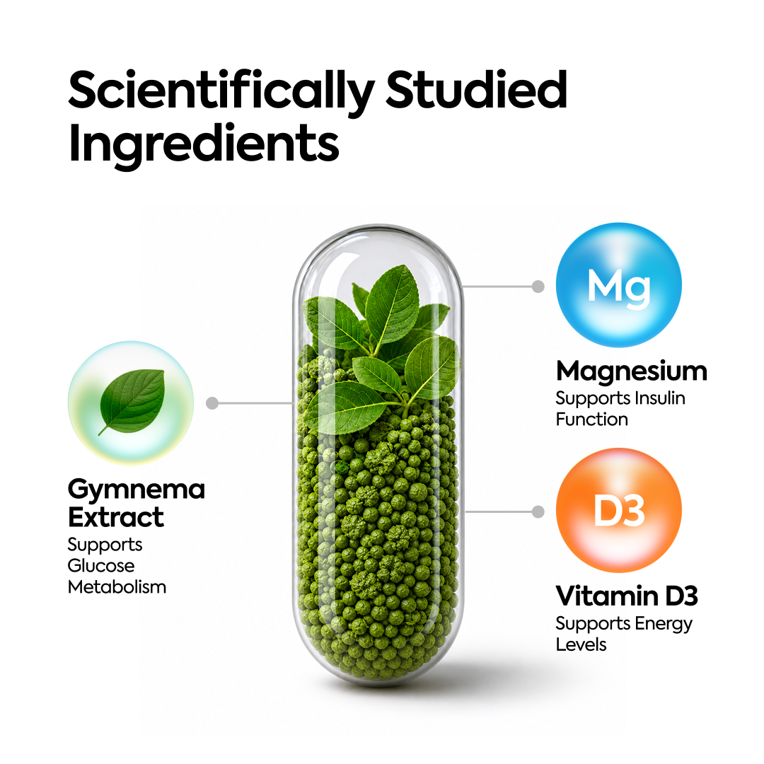 Gymne-Mag D for Blood Sugar Support
