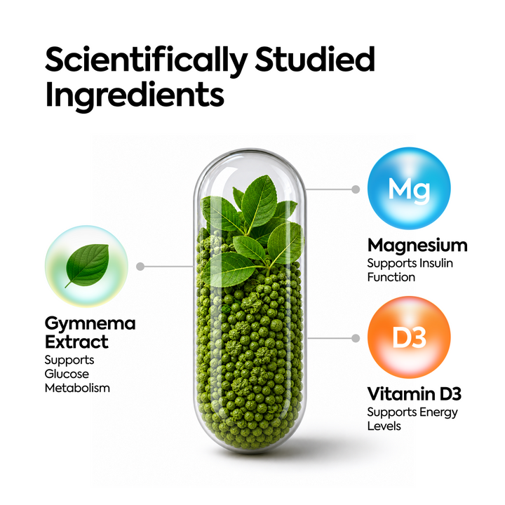 Gymne-Mag D for Blood Sugar Support
