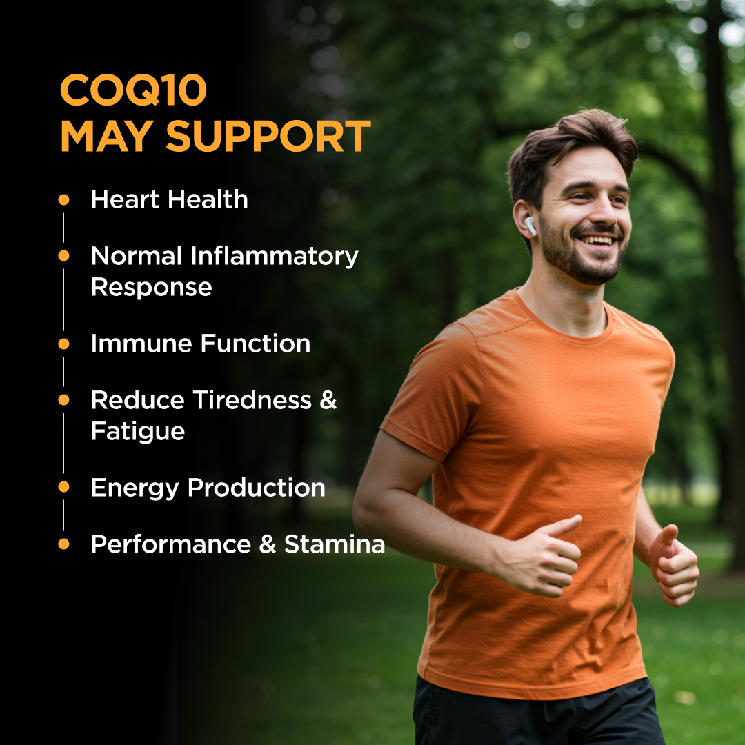 CoQ10 - Supports Sperm Health