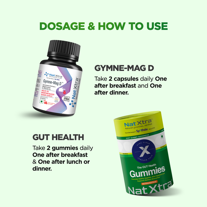Gymne-Mag D & Gut Health Gummies