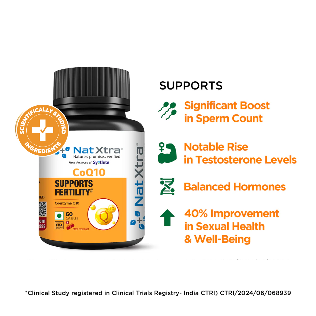 CoQ10 - Supports Sperm Health