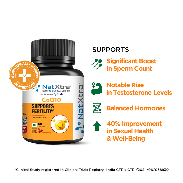 CoQ10 - Supports Sperm Health