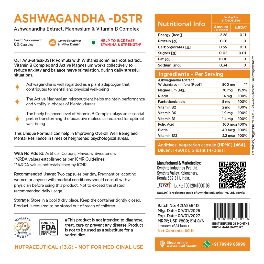 Magnesium & Ashwagandha