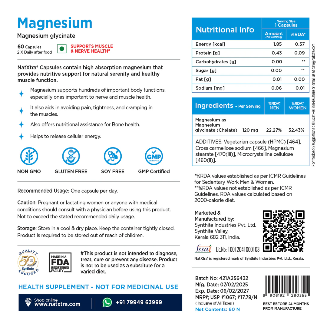 Magnesium & Ashwagandha