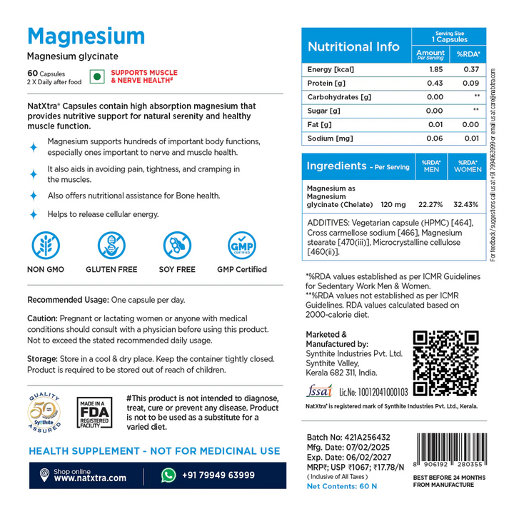 Magnesium & Ashwagandha