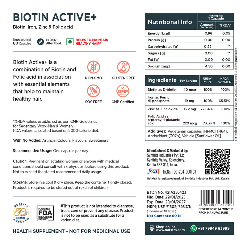 Biotin Active+