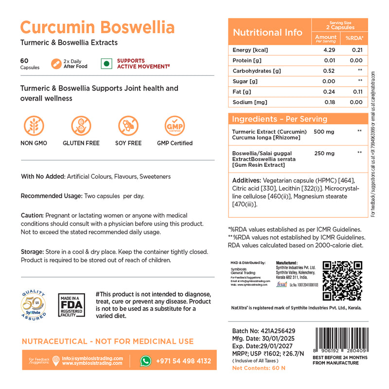 Curcumin & Boswellia