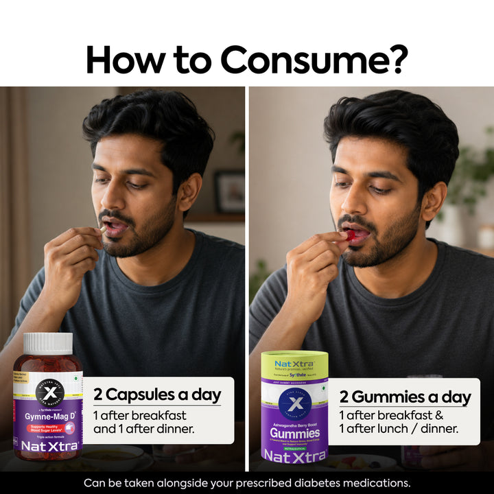 Gymne-Mag D & Ashwagandha Berry Boost Gummies