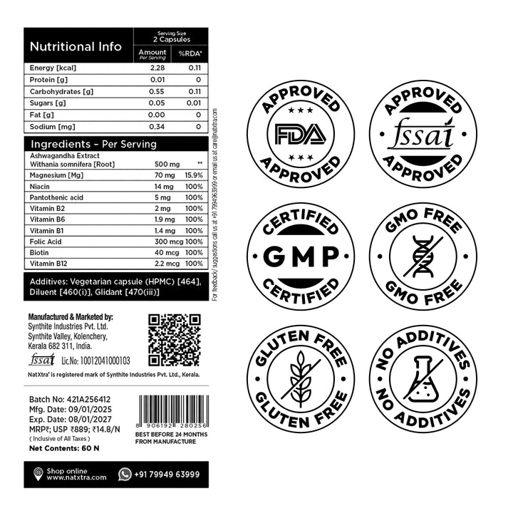 Magnesium & Ashwagandha Extract