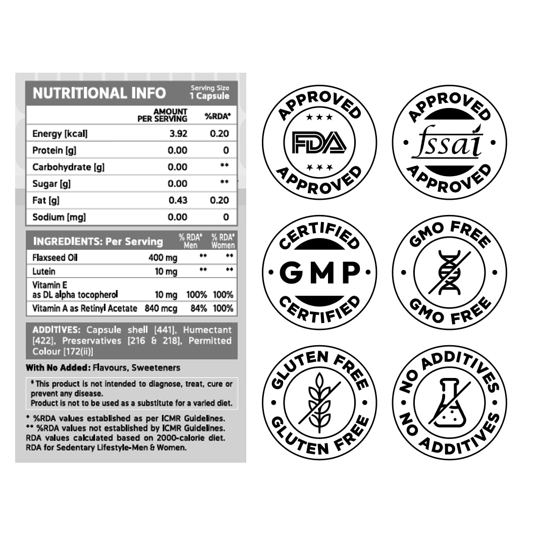 Gaming Combo - Magnesium, Ashwagandha Extract, Melatonin & Lutein