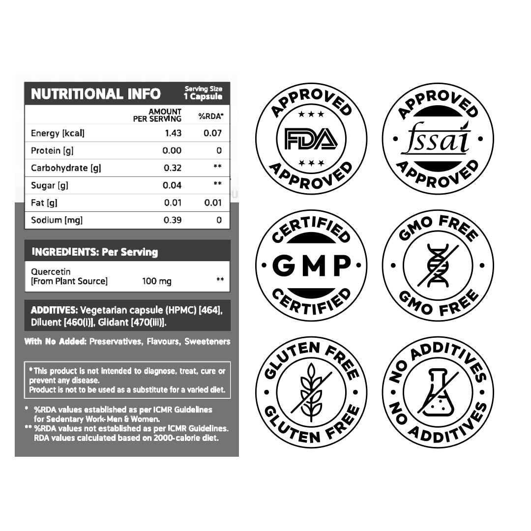 Quercetin (30 Capsules)